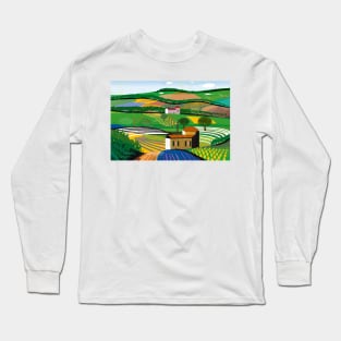 Green Fields Long Sleeve T-Shirt